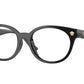 Versace Kids VK3009U Round Eyeglasses  GB1-Black 48-130-16 - Color Map Black