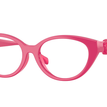 Versace Kids VK3010U Cat Eye Eyeglasses  5527-Fucsia 48-130-15 - Color Map Pink