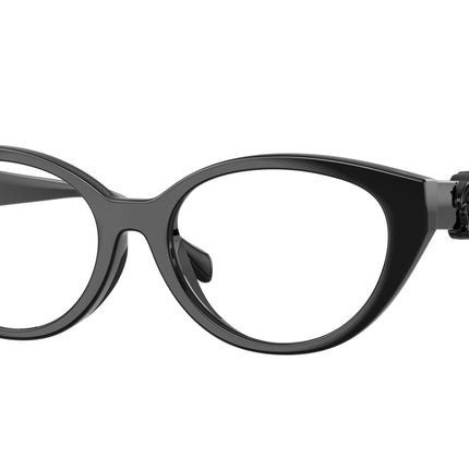 Versace Kids VK3010U Cat Eye Eyeglasses  GB1-Black 48-130-15 - Color Map Black