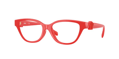Versace Kids VK3011U Cat Eye Eyeglasses  5529-Red 49-130-15 - Color Map Red