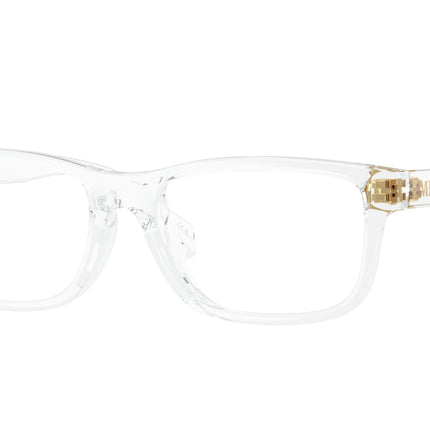 Versace Kids VK3013U Rectangle Eyeglasses  148-Transparent Crystal 49-130-16 - Color Map Transparent
