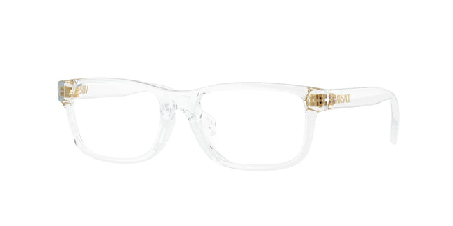 Versace Kids VK3013U Rectangle Eyeglasses  148-Transparent Crystal 49-130-16 - Color Map Transparent
