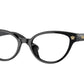 Versace Kids VK3322U Cat Eye Eyeglasses  GB1-Black 47-130-16 - Color Map Black