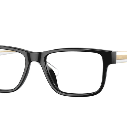 Versace Kids VK3324U Rectangle Eyeglasses  GB1-Black 47-130-15 - Color Map Black