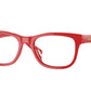 Versace Kids VK3325U Pillow Eyeglasses  5065-Red 47-130-16 - Color Map Red