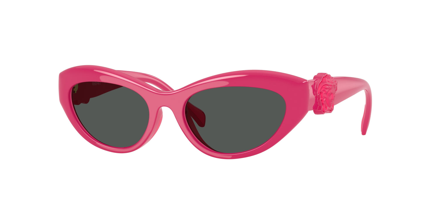 Versace Kids VK4005U Cat Eye Sunglasses  552787-Fuxia 49-130-16 - Color Map Pink