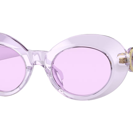 Versace Kids VK4428U Oval Sunglasses  53721A-Transparent Violet 45-130-20 - Color Map Violet