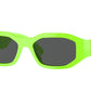 Versace Kids VK4429U Irregular Sunglasses  536987-Fluo Green 48-130-16 - Color Map Green