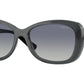 Vogue VO2943SB Butterfly Sunglasses  31324L-Transparent Grey 55-135-17 - Color Map Grey