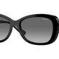 Vogue VO2943SB Butterfly Sunglasses  W44/11-Black 55-135-17 - Color Map Black