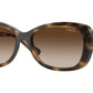 Vogue VO2943SB Butterfly Sunglasses  W65613-Dark Havana 55-135-17 - Color Map Brown