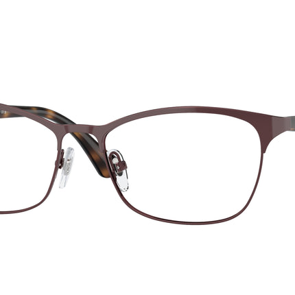 Vogue VO3987B Cat Eye Eyeglasses  811-Brown 52-135-16 - Color Map Brown