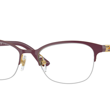 Vogue VO4067 Pillow Eyeglasses  5060-Violet 53-140-18 - Color Map Violet