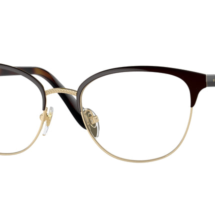 Vogue VO4088 Oval Eyeglasses  997-Brown 52-140-18 - Color Map Brown