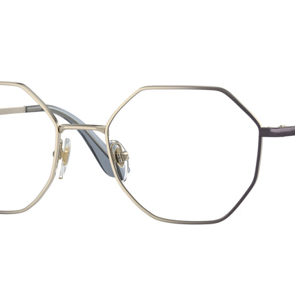 Vogue VO4094 Irregular Eyeglasses  5154-Violet Gradient Pale Gold 52-135-18 - Color Map Violet