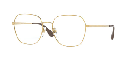 Vogue VO4170D Square Eyeglasses  280-Gold 55-140-17 - Color Map Gold