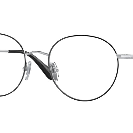 Vogue VO4177 Phantos Eyeglasses  323-Top Black/Silver 50-135-19 - Color Map Black