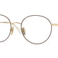 Vogue VO4177 Phantos Eyeglasses  5078-Top Havana/Pale Gold 52-135-19 - Color Map Brown