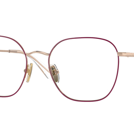 Vogue VO4178 Square Eyeglasses  5089-Top Purple/Rose Gold 52-135-18 - Color Map Violet