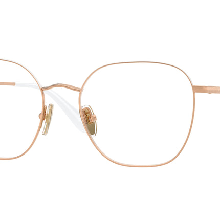 Vogue VO4178 Square Eyeglasses  5209-White/Rose Gold 50-135-18 - Color Map White