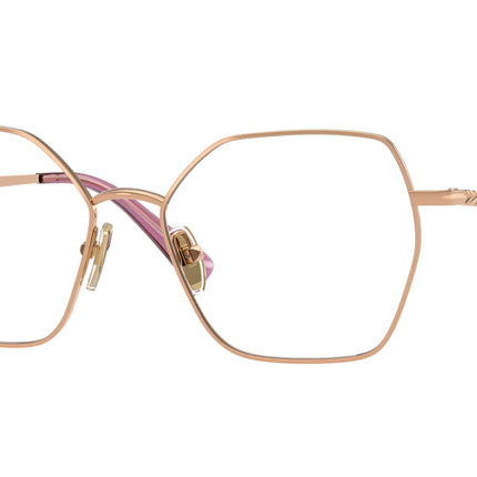 Vogue VO4196 Irregular Eyeglasses  5152-Rose Gold 53-140-16 - Color Map Gold