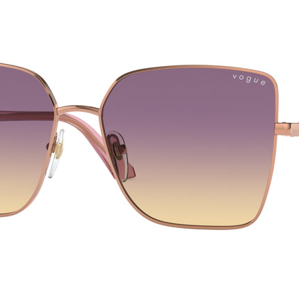 Vogue VO4199S Butterfly Sunglasses  515270-Rose Gold 58-140-16 - Color Map Gold