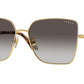 Vogue VO4199S Butterfly Sunglasses  51988G-Top Antique Rose/Gold 58-140-16 - Color Map Gold