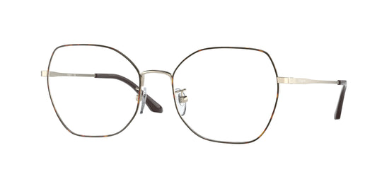 Vogue VO4201D Butterfly Eyeglasses  5078-Top Havana/Pale Gold 55-140-18 - Color Map Brown