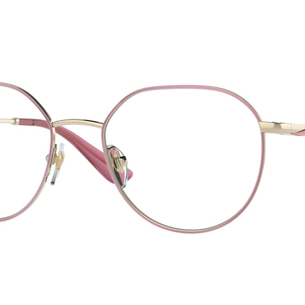 Vogue VO4209 Irregular Eyeglasses  5141-Top Purple/Pale Gold 52-140-18 - Color Map Violet