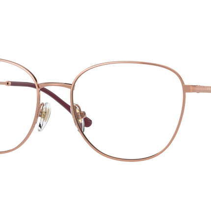 Vogue VO4231 Butterfly Eyeglasses  5152-Rose Gold 53-135-17 - Color Map Gold