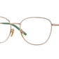 Vogue VO4231 Butterfly Eyeglasses  5186-Light Brown 53-135-17 - Color Map Brown
