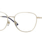 Vogue VO4231 Butterfly Eyeglasses  848-Pale Gold 53-135-17 - Color Map Gold