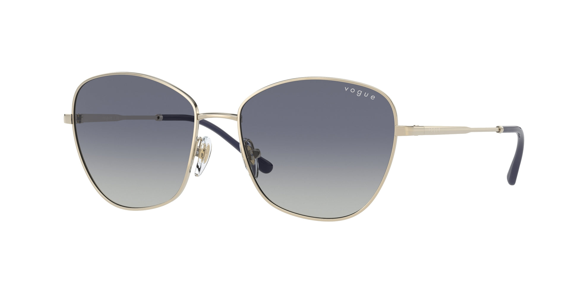 Vogue VO4232S Butterfly Sunglasses  848/4L-Pale Gold 53-135-16 - Color Map Gold