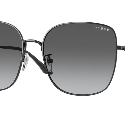 Vogue VO4237SD Square Sunglasses  352/11-Black 58-145-17 - Color Map Black