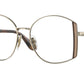 Vogue VO4269 Irregular Eyeglasses  848-Pale Gold 53-140-16 - Color Map Gold