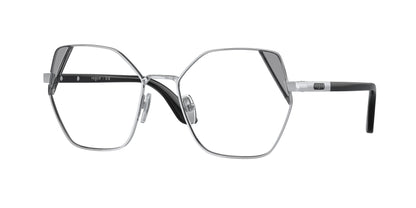 Vogue VO4270 Irregular Eyeglasses  323-Silver 52-140-18 - Color Map Silver
