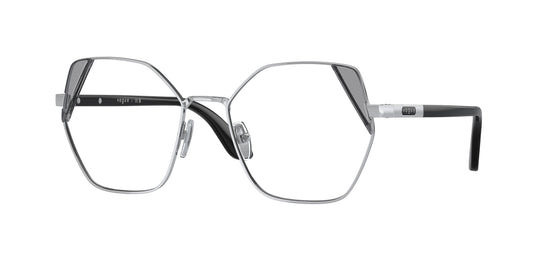 Vogue VO4270 Irregular Eyeglasses  323-Silver 52-140-18 - Color Map Silver