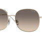 Vogue VO4272S Round Sunglasses  848/13-Pale Gold 57-135-18 - Color Map Gold