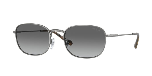 Vogue VO4276S Pillow Sunglasses  548/11-Gunmetal 54-145-20 - Color Map Grey