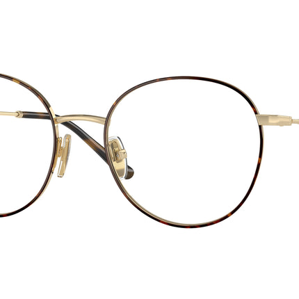 Vogue VO4280 Phantos Eyeglasses  5078-Top Havana/Pale Gold 52-140-18 - Color Map Brown
