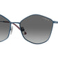 Vogue VO4282S Irregular Sunglasses  510811-Blue 56-140-17 - Color Map Blue