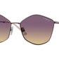 Vogue VO4282S Irregular Sunglasses  514970-Light Violet 56-140-17 - Color Map Violet