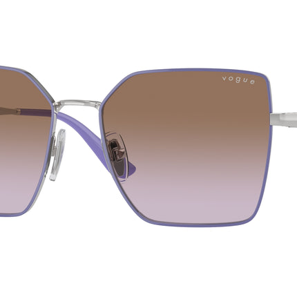 Vogue VO4284S Square Sunglasses  518368-Top Wisteria/Silver 56-140-17 - Color Map Violet