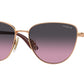 Vogue VO4286S Cat Eye Sunglasses  515290-Rose Gold 56-135-17 - Color Map Gold