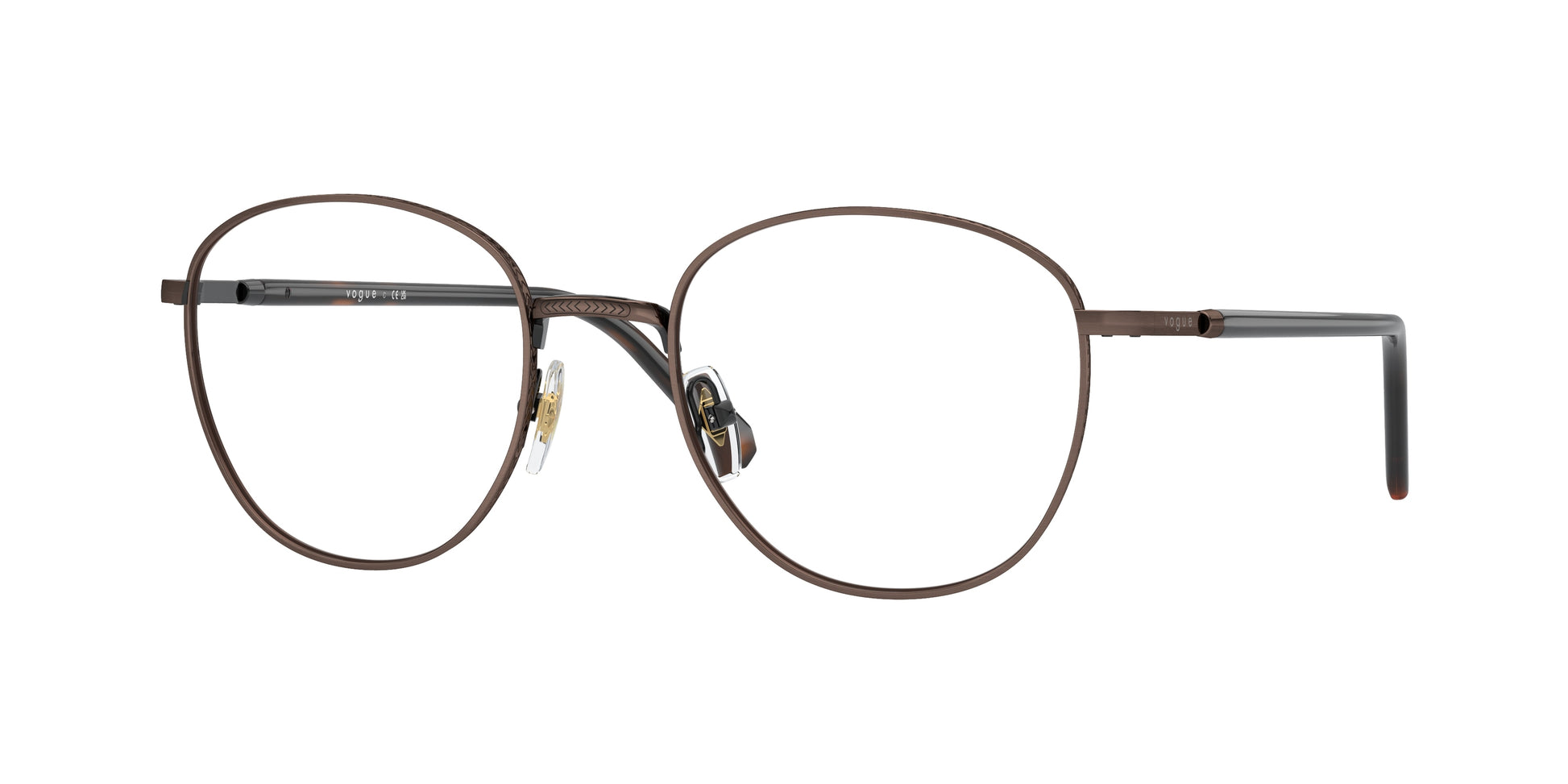 Vogue VO4291 Phantos Eyeglasses  5135-Antique Copper 52-145-20 - Color Map Brown