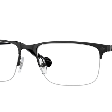 Vogue VO4292 Rectangle Eyeglasses  352S-Black 56-145-17 - Color Map Black