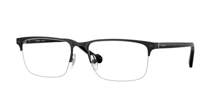 Vogue VO4292 Rectangle Eyeglasses  352S-Matt Black 56-145-17 - Color Map Black