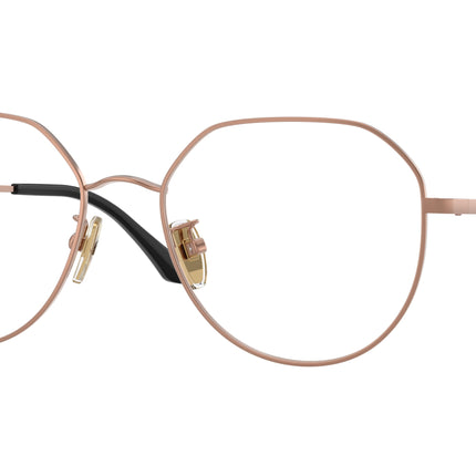 Vogue VO4301D Irregular Eyeglasses  5075-Matte Rose Gold 55-145-18 - Color Map Gold