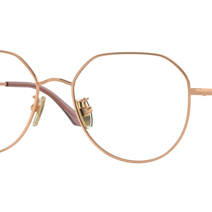 Vogue VO4301D Irregular Eyeglasses  5152-Rose Gold 55-145-18 - Color Map Gold