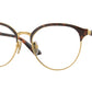 Vogue VO4305 Phantos Eyeglasses  5078-Top Havana/Gold 51-140-17 - Color Map Brown